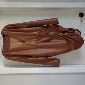 Rebdolls Vegan Leather Dress 2X